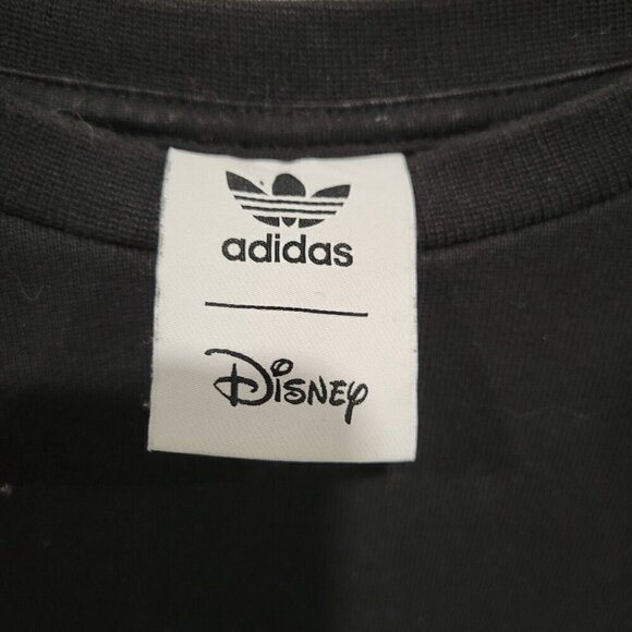 Adidas Originals Goofy Crew Sweatshirt Long Sleeve Shirts Black GD6025 Men Small - Picture 7 of 8